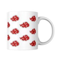 Caneca Anime Naruto Nuvens Vermelhas Da Akatsuki Caneca Geek