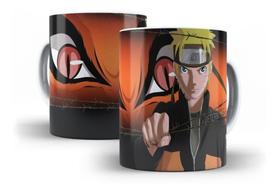 Caneca Anime Naruto Uzumaki E Raposa De Nove Caudas