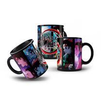 Caneca Anime Otaku Presente Demon Slayer Personagens Tanjiro