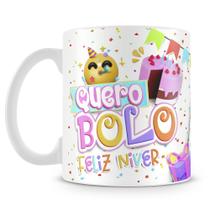 Caneca Aniversário é Pique - Presente Divertido para Comemorações Caneca Aniversário é Pique - Presente Divertido para Comemorações