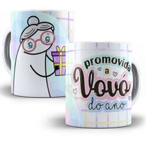 Caneca anúncio de gravidez flork - promovida a vovó