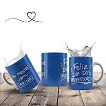 Caneca Ao Mestre Com Carinho Feliz Dia Dos Professores Com Caixa De Presente
