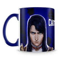 Caneca Arcane - Caitlyn - Cerâmica de Alta Qualidade - 325ml