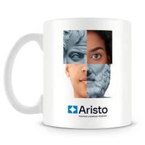 Caneca Aristo Personalizada de Porcelana Branca com Estampa Caneca Aristo Personalizada de Porcelana Branca com Estampa
