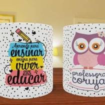 Caneca artes Cerâmica Dia do Professor