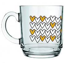 Caneca Aspen Love Gold 300ml Coração Dourado 5909417 - Allmix Caneca Aspen Love Gold 300ml Coração Dourado 5909417 - Allmix
