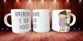 Caneca Autismo É Ser Você Presente Porcelana 325Ml 3