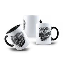 Caneca Automotiva Motores de Combustão Interna V8 Power Caneca Automotiva Motores de Combustão Interna V8 Power