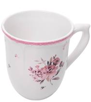 Caneca Avulsa 330ml Florescer Rosa Cerâmica