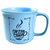 Caneca Azul Master Coffee 280ml - RR Porcelanas