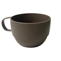 Caneca Bambu e PP Lines Cinza 360 Ml 221310 Lyor