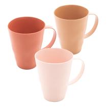 Caneca Bambu E Pp Organic Com Alça Sortida 450Ml Lyor