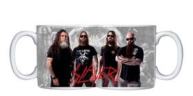 Caneca Bandas De Rock Slayer Metal Guitarra Guitarrista