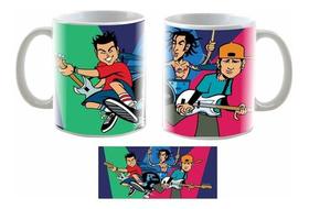 Caneca Bandas De Rock The Blink 182 Caricatura Hard Core