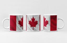 Caneca Bandeira Do Canadá