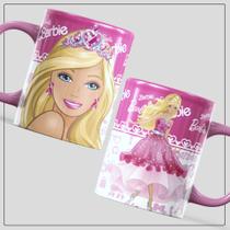 Caneca barbie porcelana
