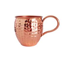 Caneca Barril Cobre Martelada Moscow Mule - 500ml