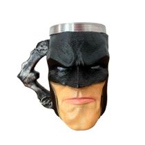 Caneca Batman 3d Em Resina Presente, Decoração, Coleção