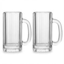 Caneca Beer Master, Caneca de Cerveja de Vidro 500ml 2pcs Ruvolo