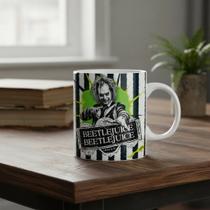 Caneca Beetlejuice E.t Gremlins Jaws Back To The Future Chuc Branco Beetlejuice