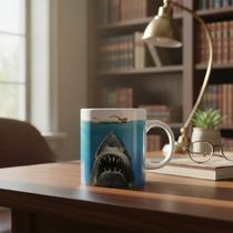 Caneca Beetlejuice E.t Gremlins Jaws Back To The Future Chuc Branco Tubarão Jaws Caneca Beetlejuice E.t Gremlins Jaws Back To The Future Chuc Branco Tubarão Jaws