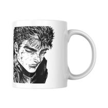 Caneca Berserk Guts Berserk Espadachim Negro