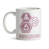 Caneca Biomedicina Feminina Alça e Interior Branca