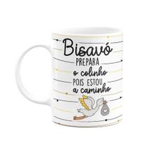 Caneca Bisavó, prepara o colinho pois estou a caminho! 325ml Caneca Bisavó, prepara o colinho pois estou a caminho! 325ml