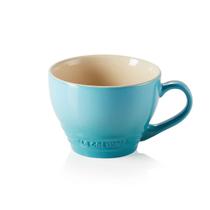 Caneca Bistrô 400 ml Azul Caribe Le Creuset