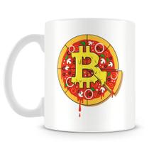 Caneca Bitcoin Pizza - Cerâmica Premium 325ml para Entusiastas de Criptomoedas Caneca Bitcoin Pizza - Cerâmica Premium 325ml para Entusiastas de Criptomoedas