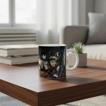 Caneca Black Clover Asta Yuno Noelle Branco Black Clover Caneca Black Clover Asta Yuno Noelle Branco Black Clover