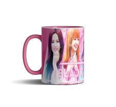 Caneca Black Pink Integrantes Rosa