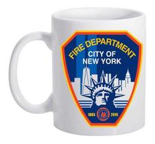 Caneca Bombeiro Nypd Americano Fire Policia Militar Frases