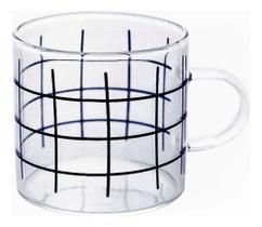 Caneca Borossilicato Resistente Ao Calor Stripes 125ml Lyor Caneca Borossilicato Resistente Ao Calor Stripes 125ml Lyor