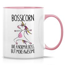 Caneca Bossicorn Ceramic 350 ml - como uma chefe normal, mas mais incrível