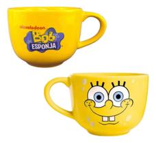 Caneca Bowl Bob Esponja 500ml Decorativa Zona Criativa