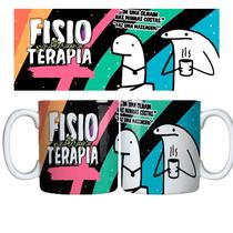Caneca Branca 325ml arte profissão - fisioterapia - da uma olhada nas minhas costas