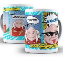 Caneca Branca Animados Caverna Do Dragão Mestre Dos Magos Caneca Branca Animados Caverna Do Dragão Mestre Dos Magos