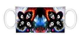 Caneca Branca Bandas De Rock Kiss Psycho Circus Caneca Branca Bandas De Rock Kiss Psycho Circus