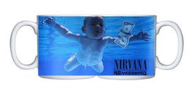 Caneca Branca Bandas De Rock Nirvana Nevermind Caneca Branca Bandas De Rock Nirvana Nevermind