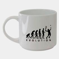 Caneca Branca Bucks de Porcelana 450ML EVOLUTION TENIS