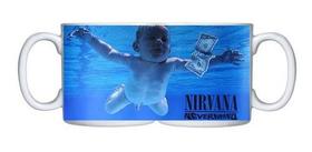 Caneca Branca De Bandas Rock Grunge Nirvana Nevermind Caneca Branca De Bandas Rock Grunge Nirvana Nevermind
