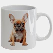 Caneca Branca de Porcelana 325ml BULLDOG FRANCES FOFINHO 2