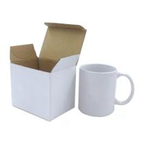 Caneca Branca De Porcelana Para Sublimação 325ml Trix