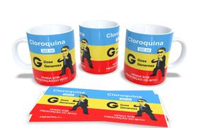 Caneca Branca de Porcelana Personalizada Estampas Variadas 1.0