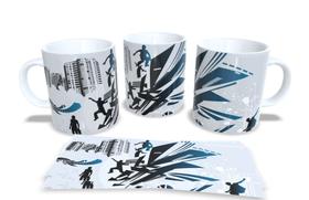 Caneca Branca de Porcelana Personalizada Estampas Variadas 1.0