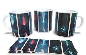 Caneca Branca de Porcelana Personalizada Tema Variados