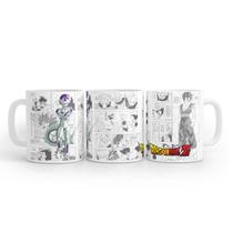 Caneca Branca Dragon Ball Mangá Freeza Cerâmica 325 Ml Caneca Branca Dragon Ball Mangá Freeza Cerâmica 325 Ml