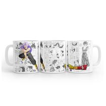 Caneca Branca Dragon Ball Mangá Trunks Base Cerâmica 325 Ml Caneca Branca Dragon Ball Mangá Trunks Base Cerâmica 325 Ml