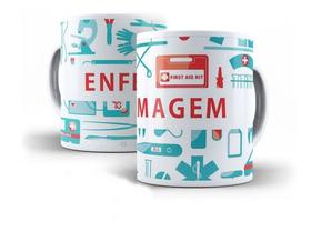 Caneca Branca Enfermagem Frases Medicina Enfermeira Logo Caneca Branca Enfermagem Frases Medicina Enfermeira Logo